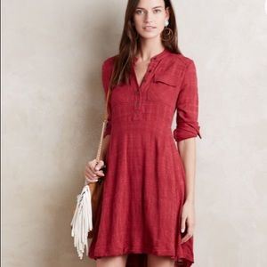 Anthropologie holding horses Parkay dress